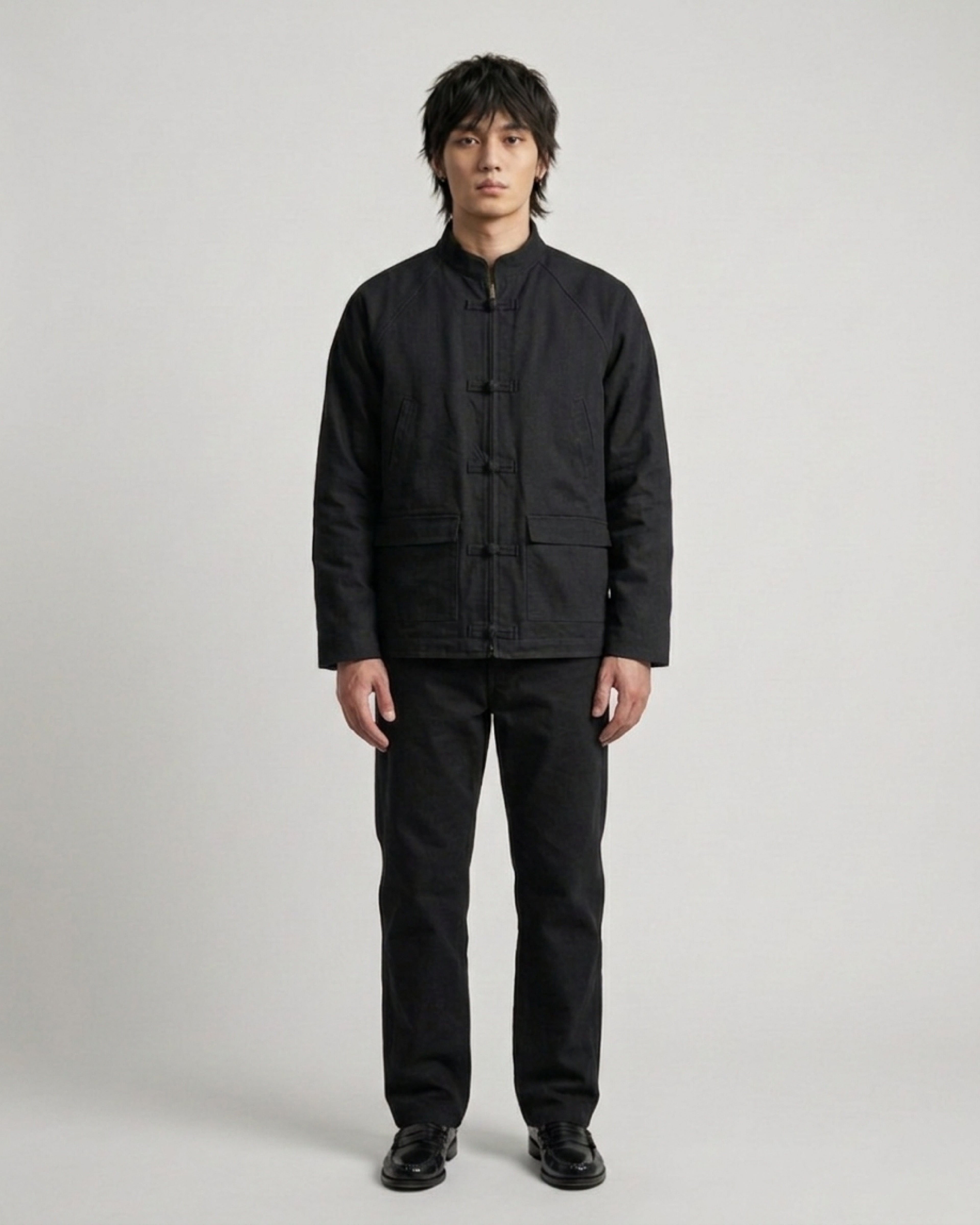 HERITAGE TANG UTILITY JACKET - BLACK