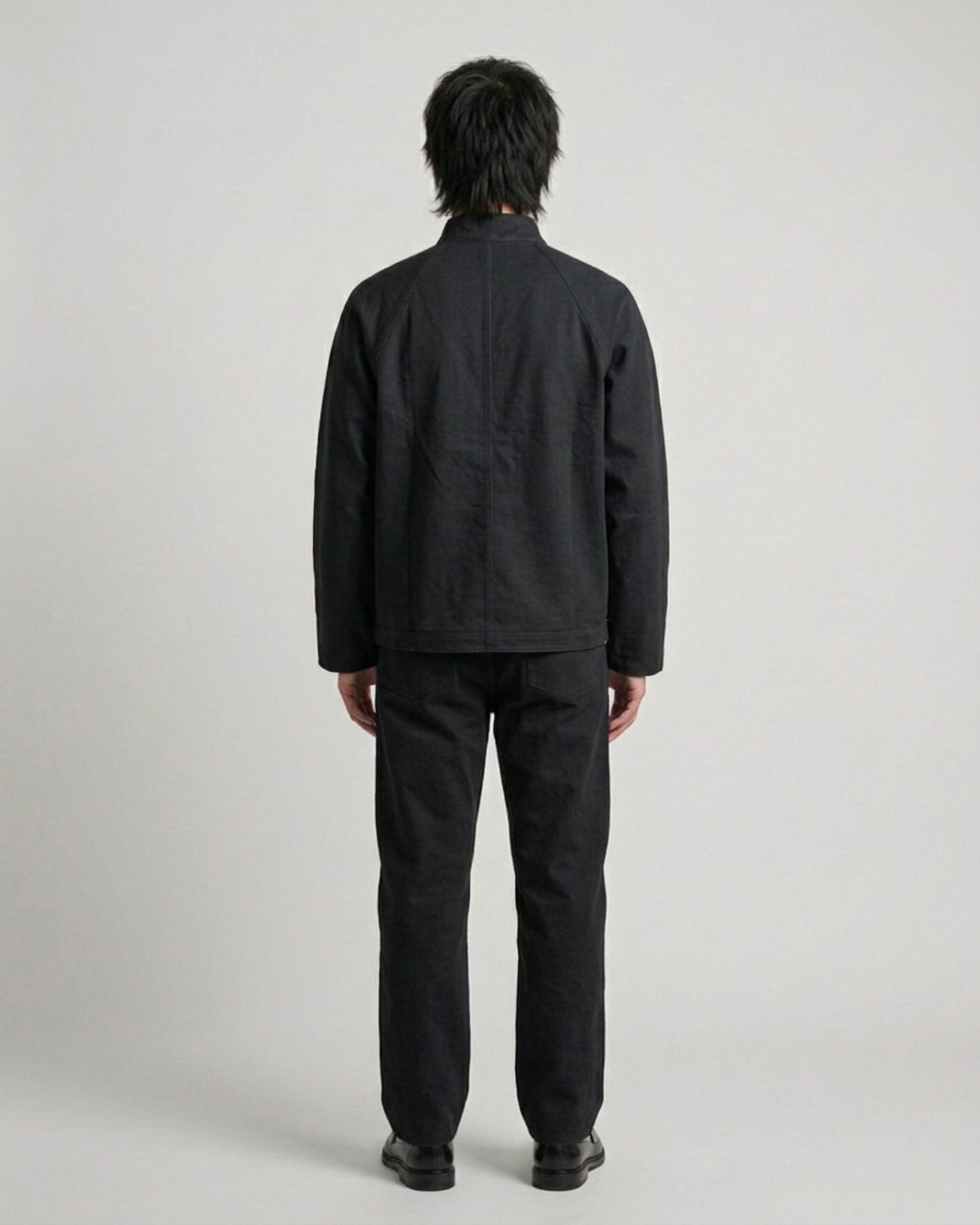 HERITAGE TANG UTILITY JACKET - BLACK