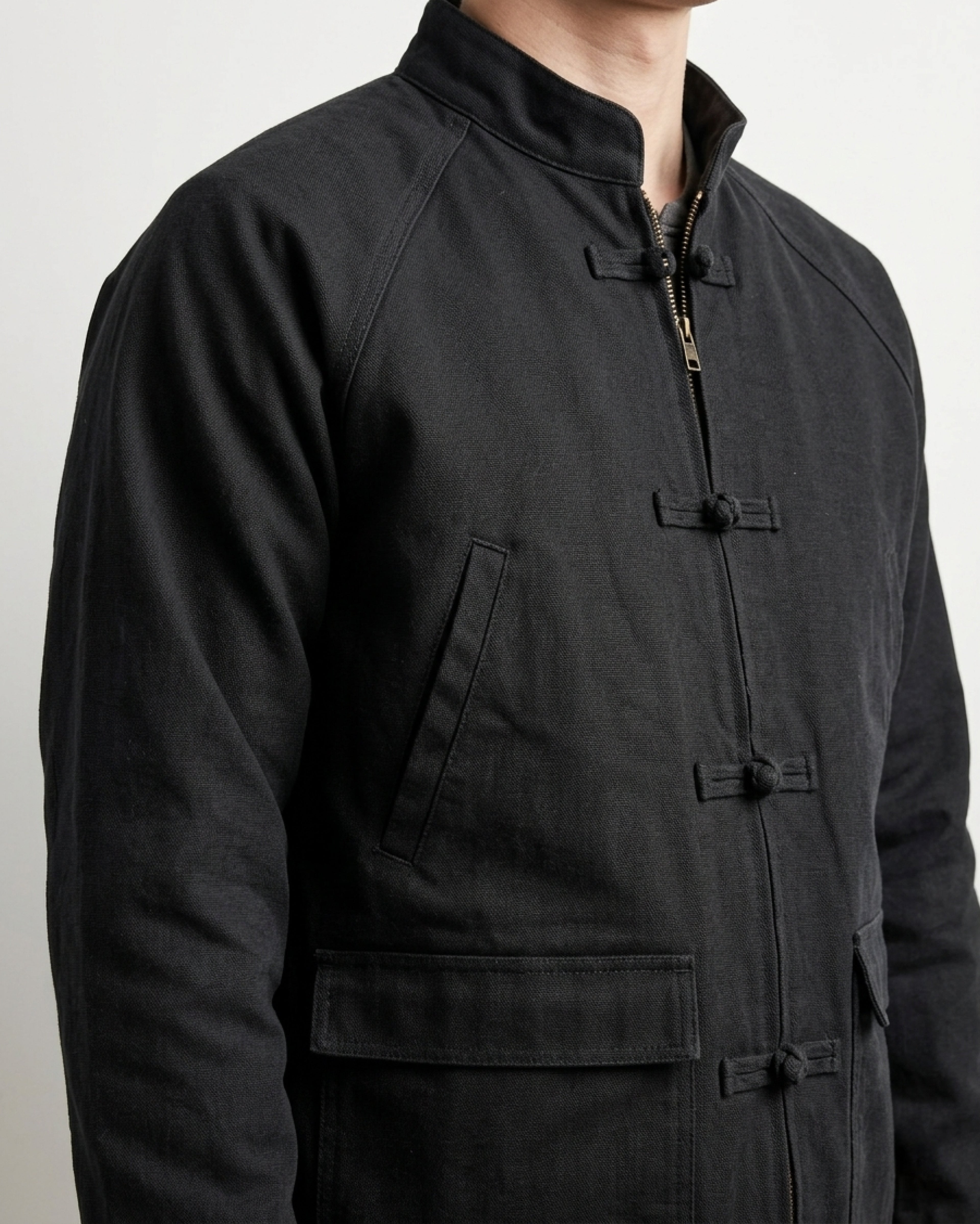 HERITAGE TANG UTILITY JACKET - BLACK