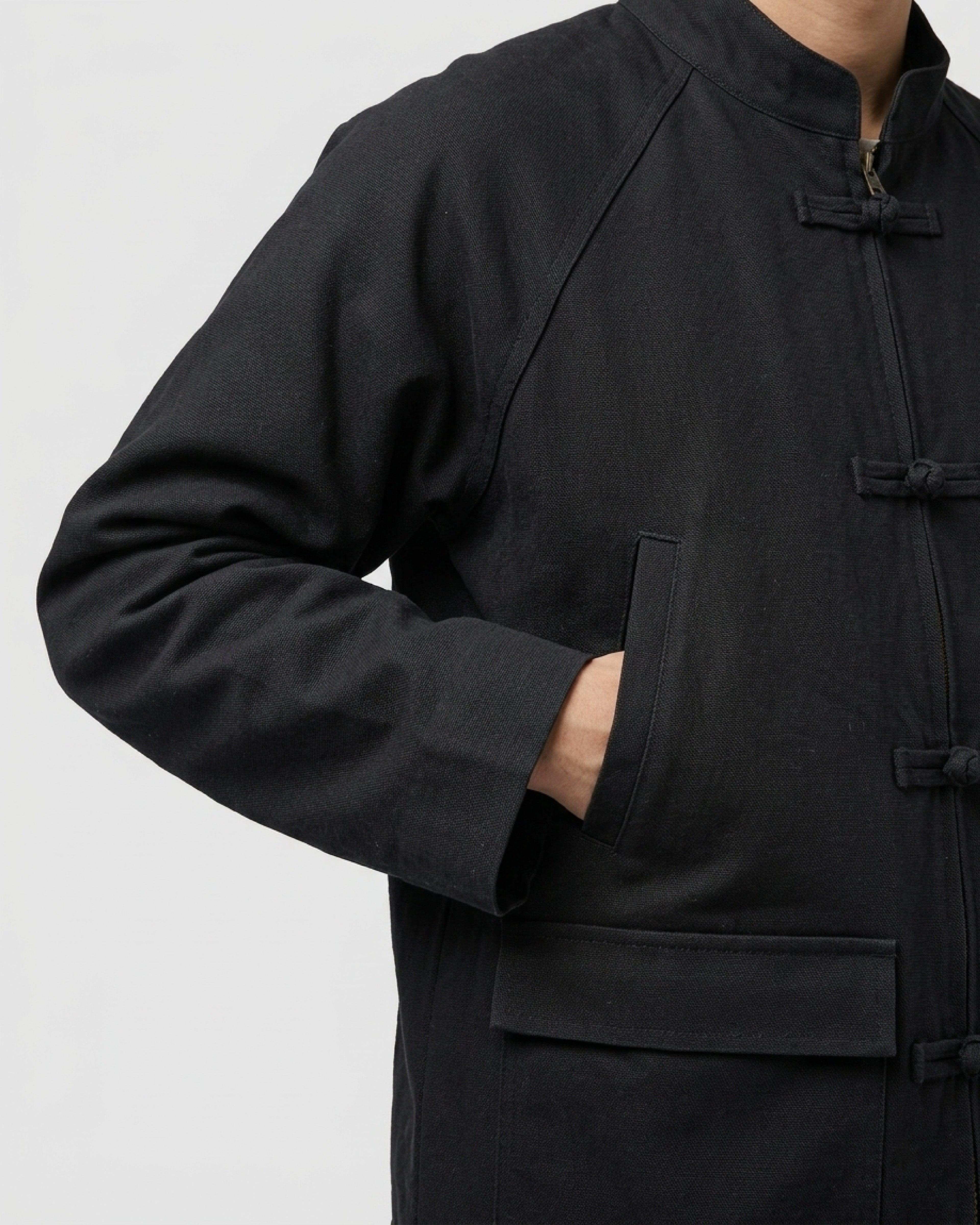 HERITAGE TANG UTILITY JACKET - BLACK