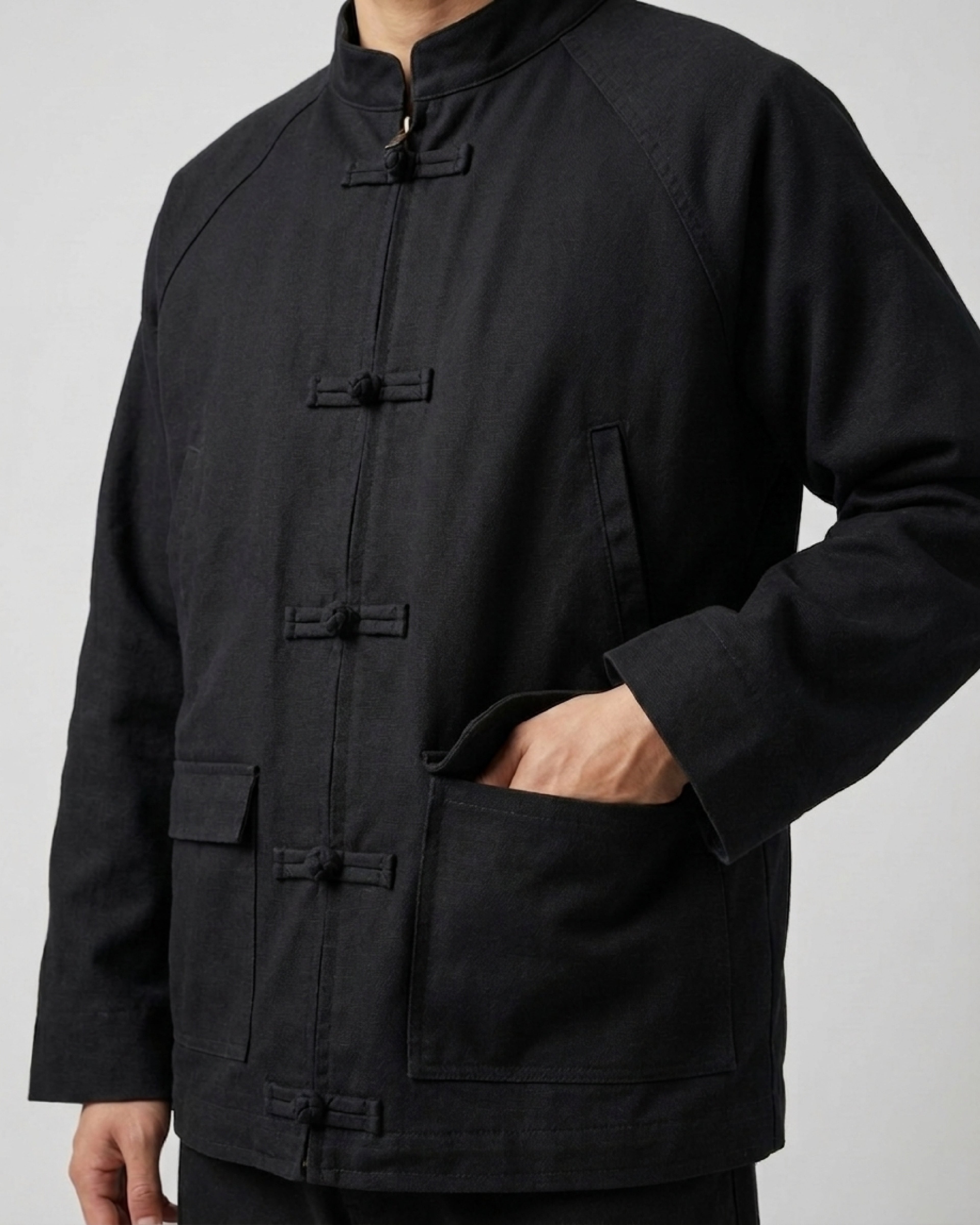 HERITAGE TANG UTILITY JACKET - BLACK