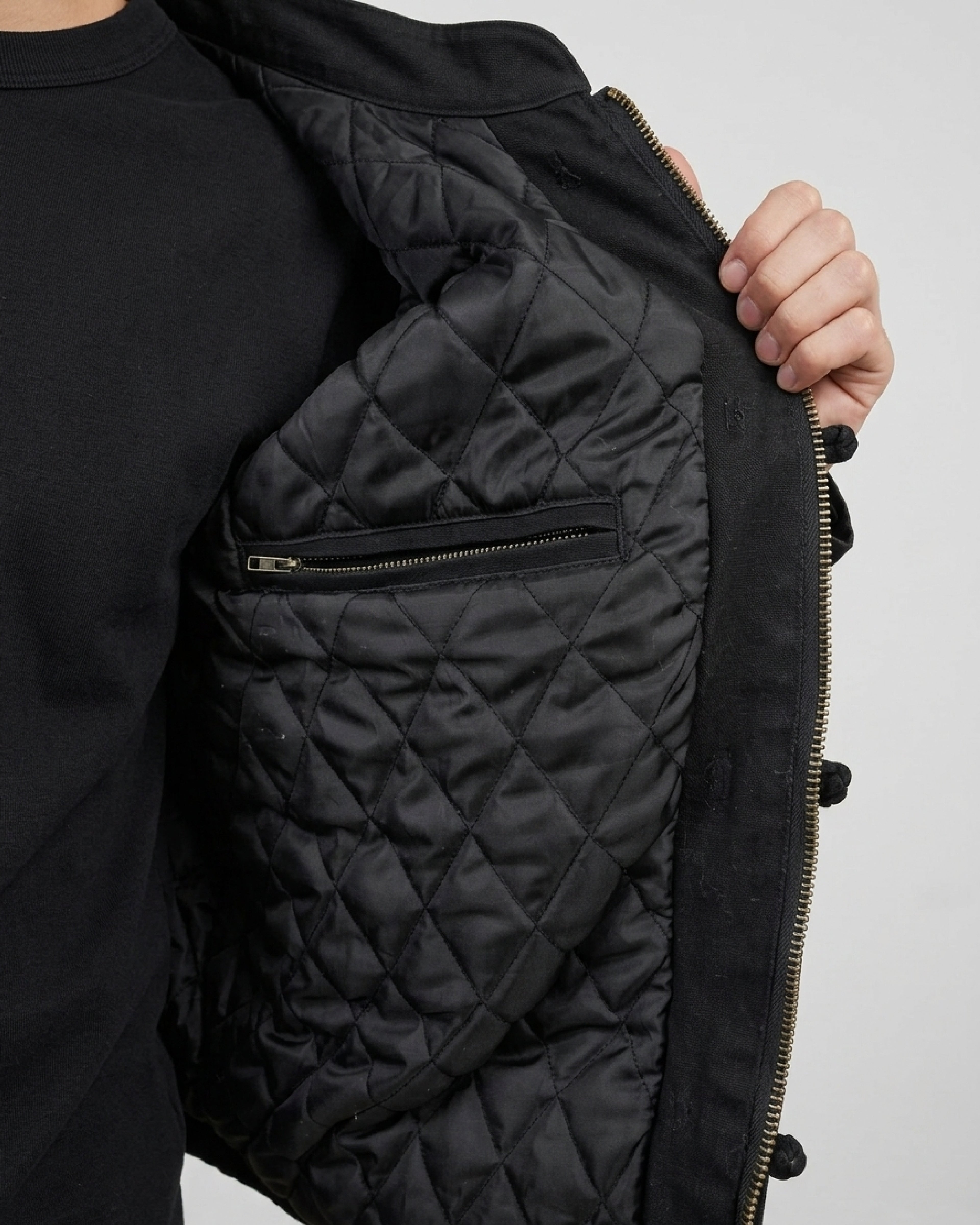 HERITAGE TANG UTILITY JACKET - BLACK