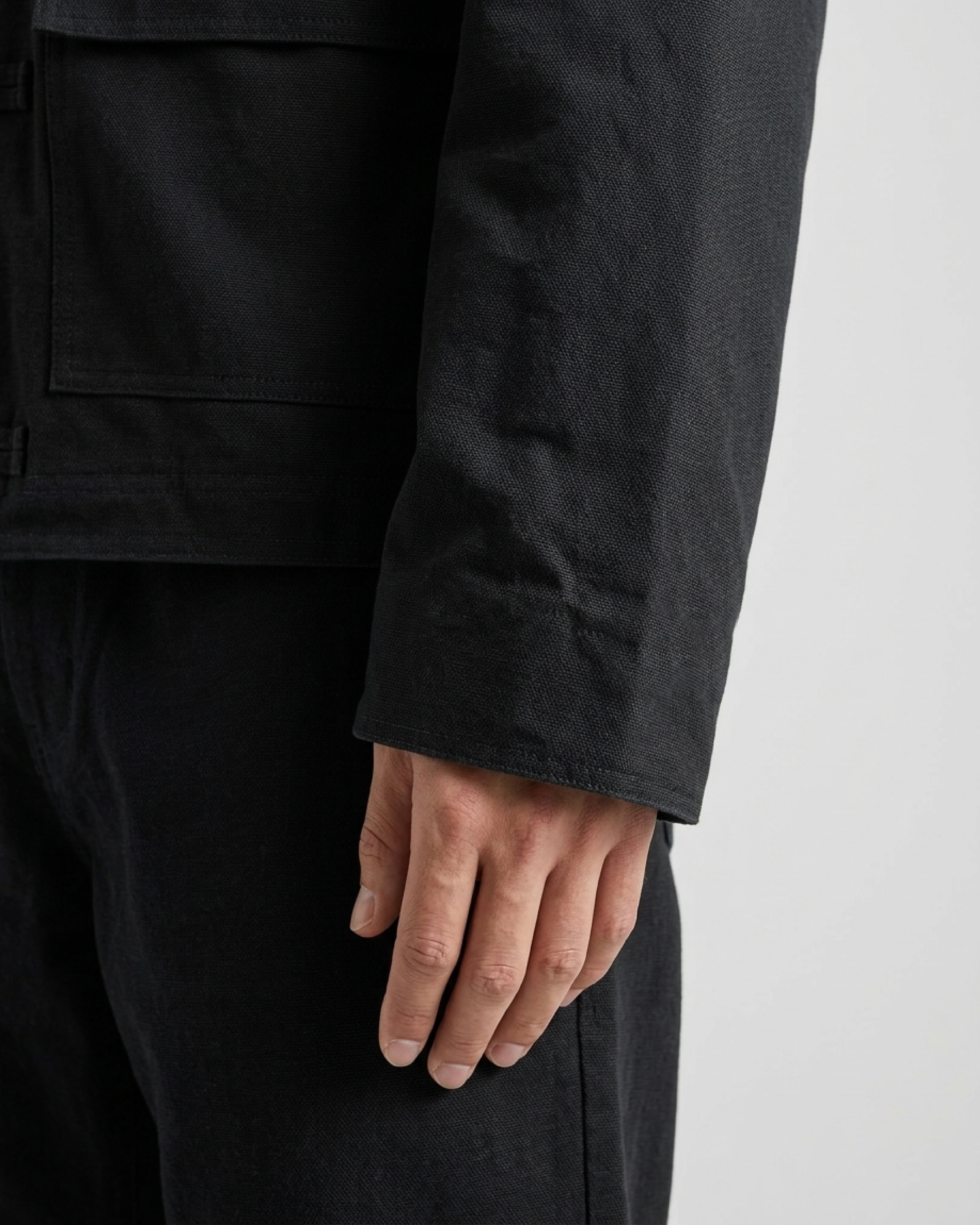 HERITAGE TANG UTILITY JACKET - BLACK