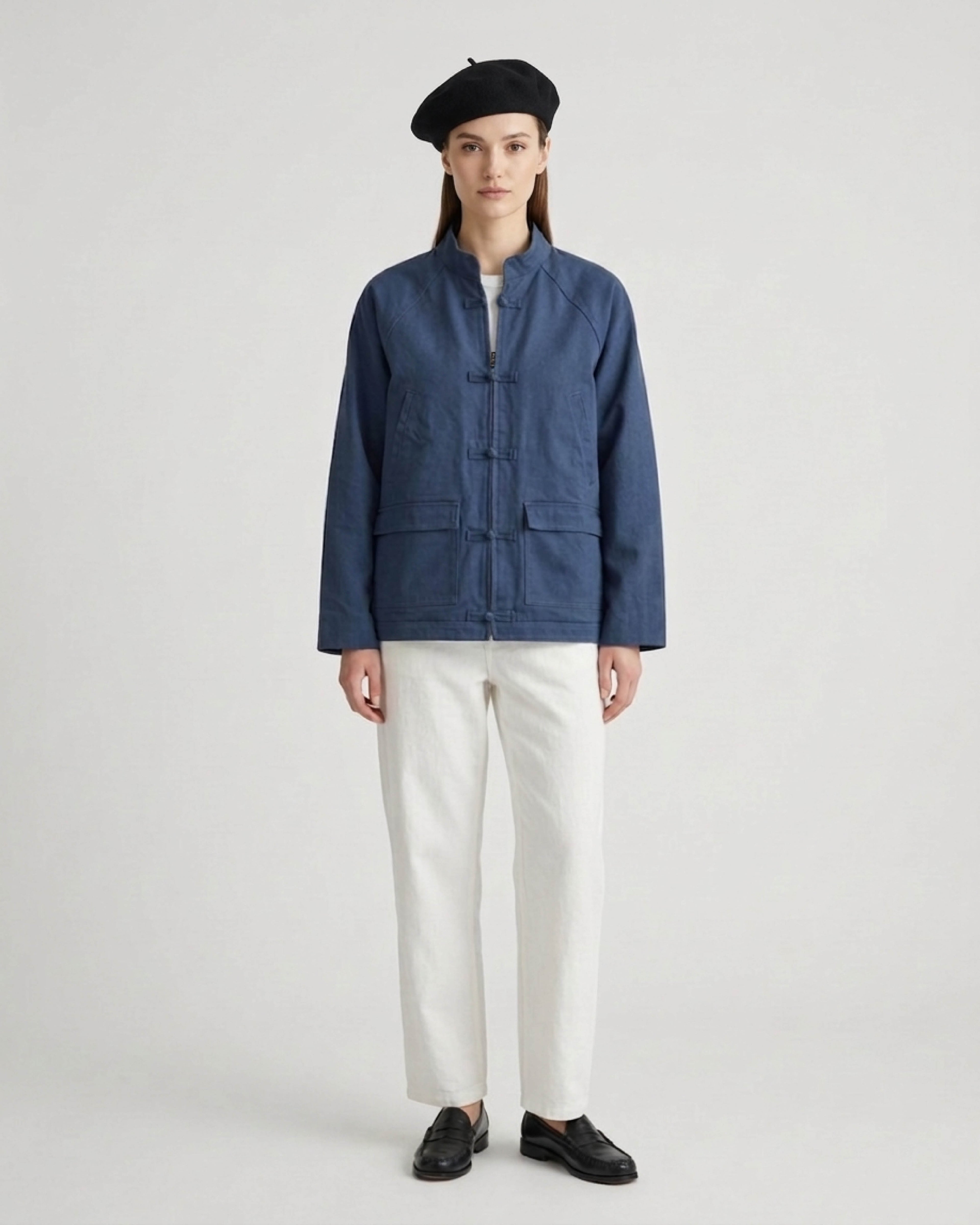 HERITAGE TANG UTILITY JACKET - BLUE