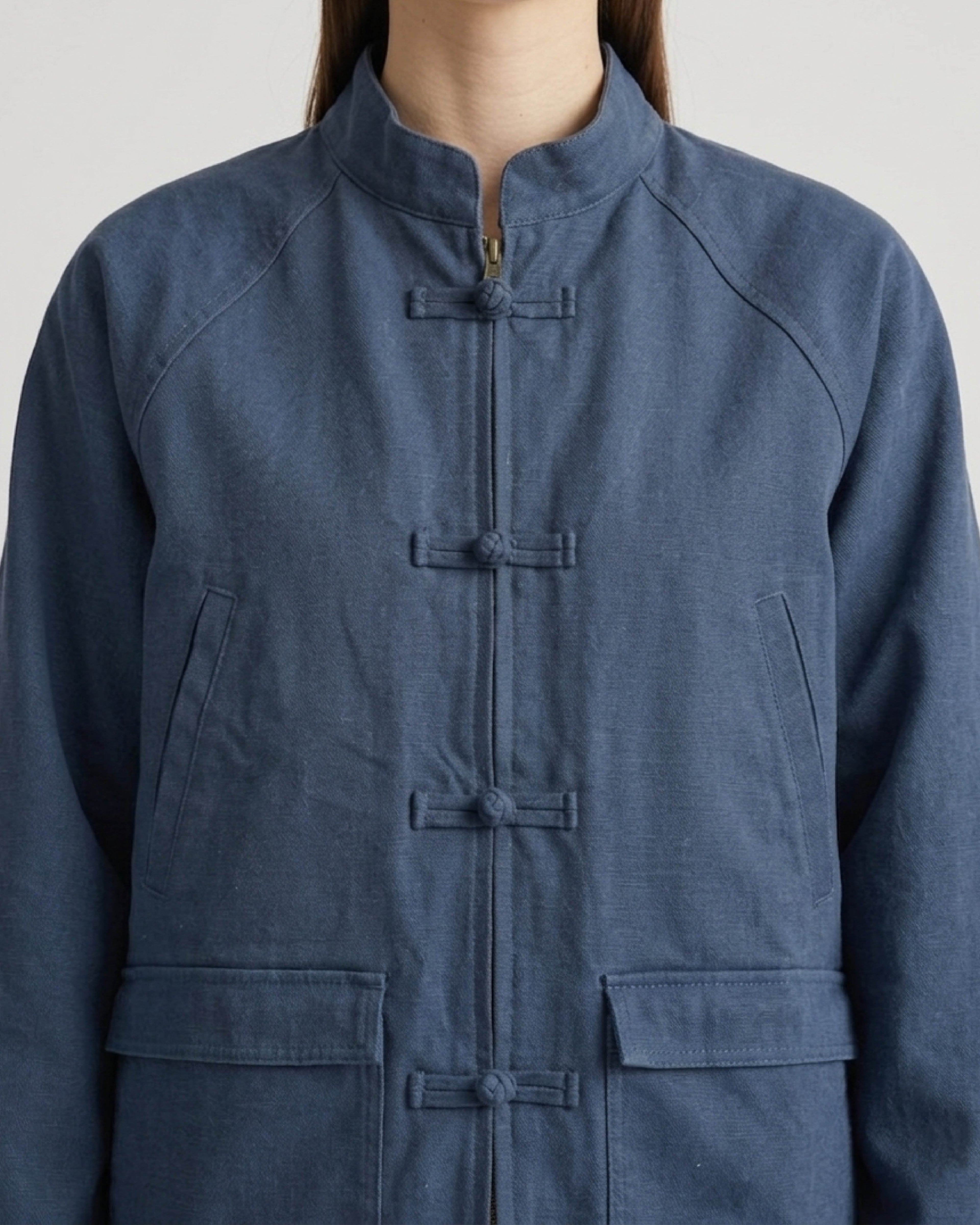 HERITAGE TANG UTILITY JACKET - BLUE