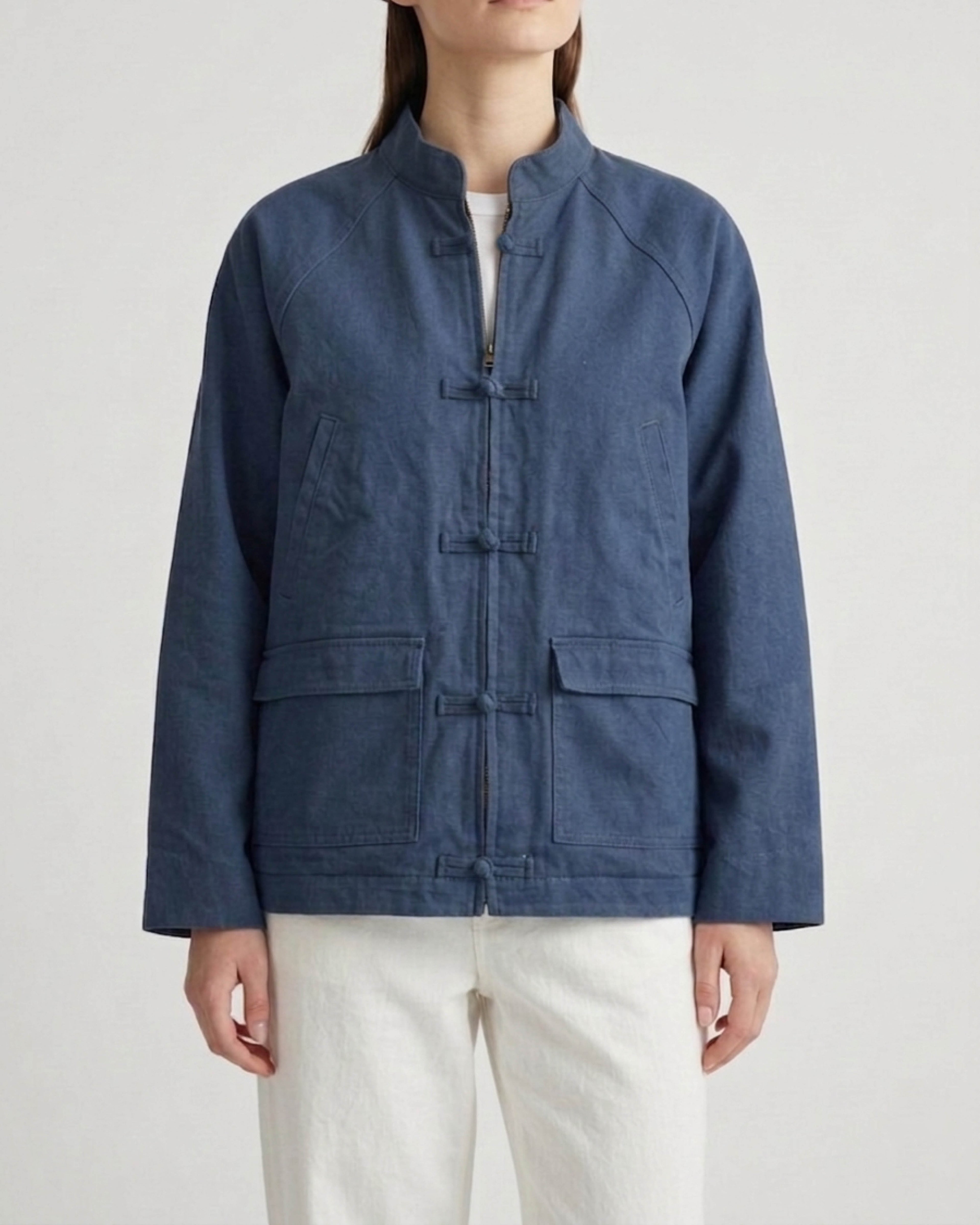 HERITAGE TANG UTILITY JACKET - BLUE