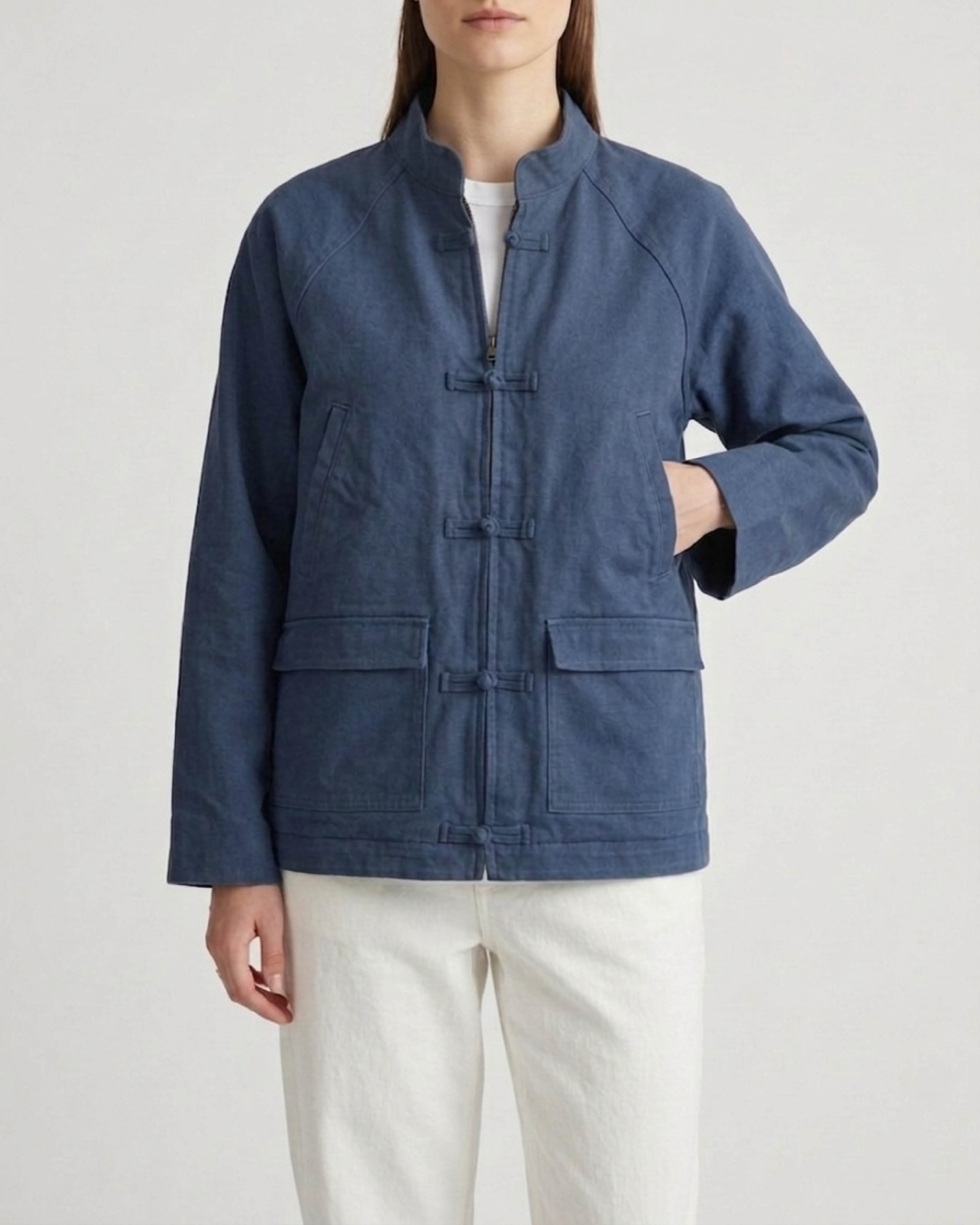 HERITAGE TANG UTILITY JACKET - BLUE