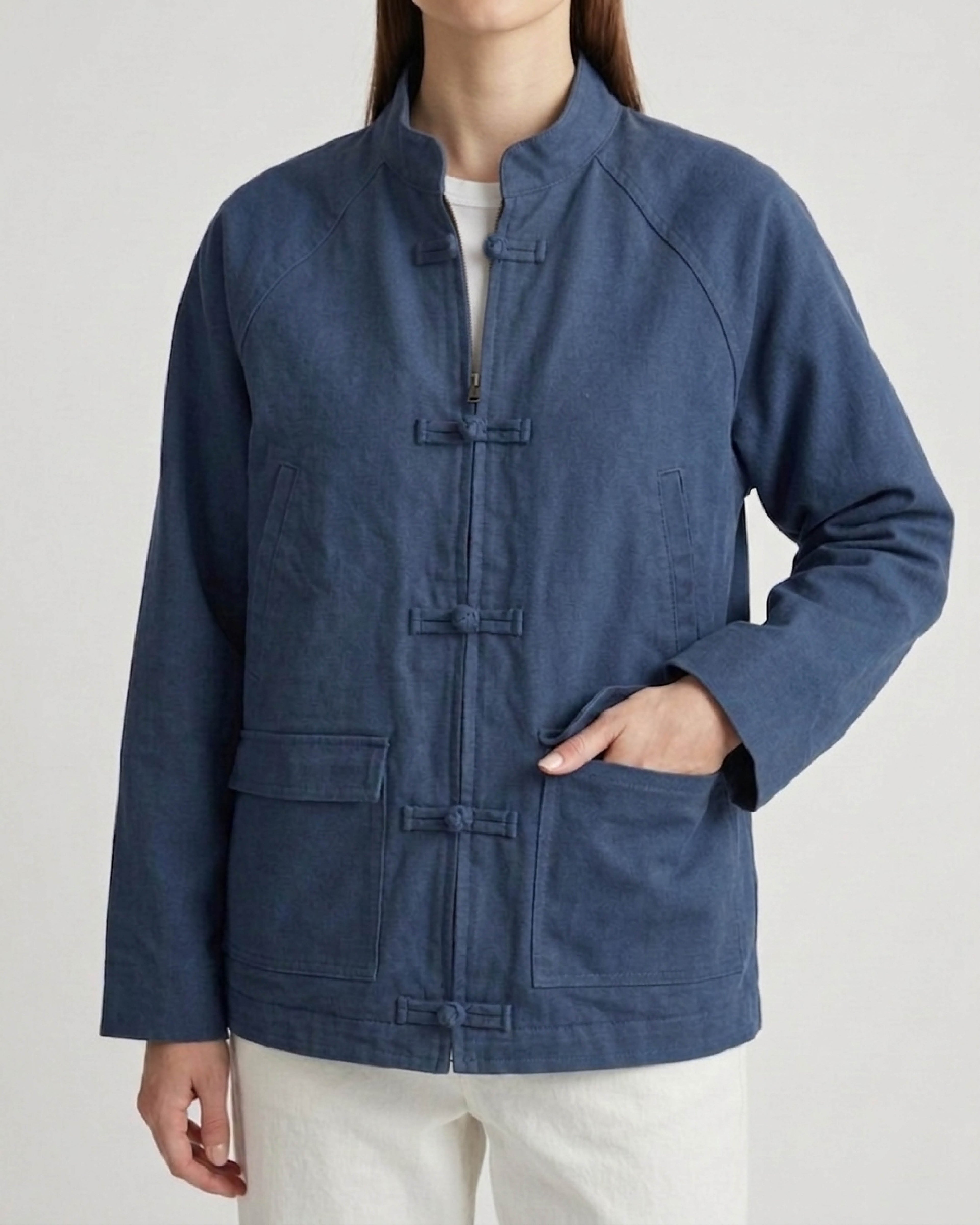 HERITAGE TANG UTILITY JACKET - BLUE