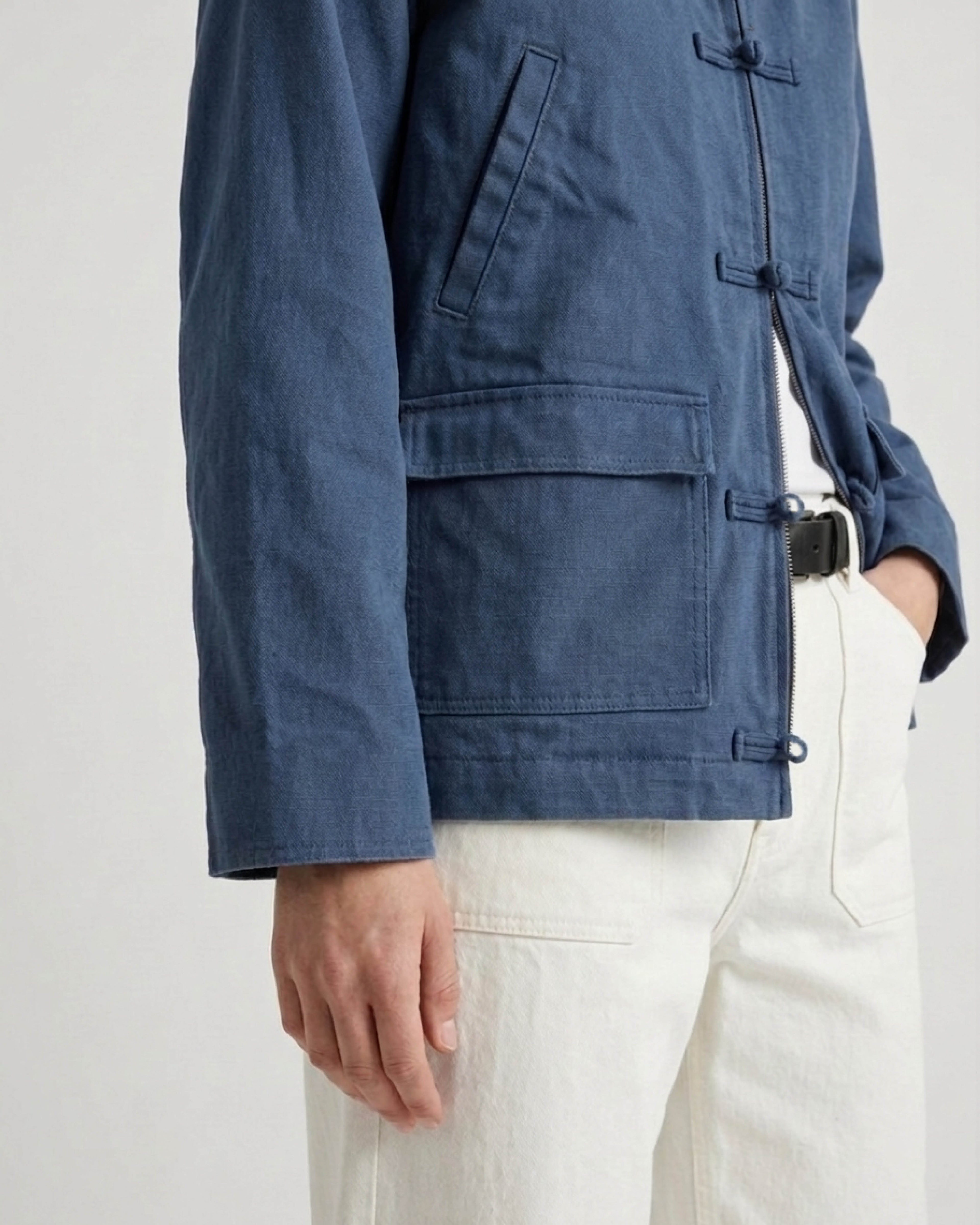 HERITAGE TANG UTILITY JACKET - BLUE